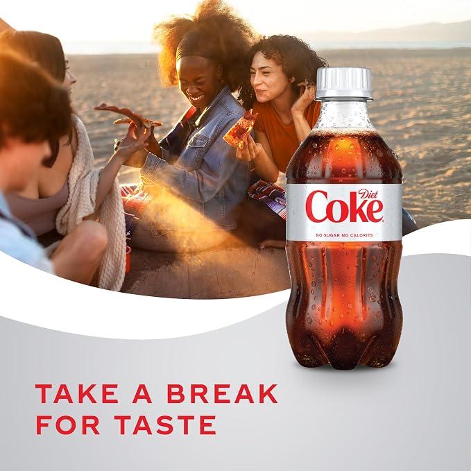 Diet Coke 12fl oz, Pack of 24, BBD: 08/10/2026