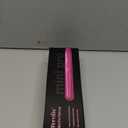 Terviiix Mini Flat Iron Adjustable Temperature, Travel-Size Mini Hair Straightener, Small Flat Irons for Short Hair/Curls Bangs, Ceramic Portable Tiny Hair Curler, Dual Voltage, Auto-Off, Pink, 1/2''