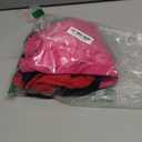 Brix Girls' Long Sleeve Tees - 100% Cotton Tagless 4 -Pack Crew Neck Super Soft Cotton T Shirts. (7-8 Years, Purple, Black, Red, Fuschia Pink)