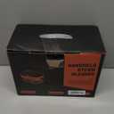 Steam Cleaner for Home & Car-Portable Handheld Steamer for Cleaning with 3-Level Handle, 15s Heat-Up, Large Tank, 16 Accessories - Clean Grease, Grout, Tile, Floor, Couch, Dirt, Furniture (Orange)