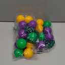 JOYIN 3 PCS Mardi Gras LED Bulb Necklace, Purple, Green, Gold LED Light Up Necklace with 6 lighting modes for Mardi Gras Party Favors Supplies, Masquerade Costume Accessories