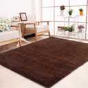 Area Rug, 48" x 76", Brown
