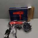 Conair 1875 Watt Velvet Touch Hair Dryer, Red