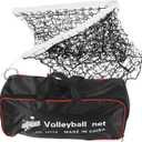 Beach Volleyball Net Portable Folding Volleyball Net Carry Bag for Outdoor Sports and Recreational Activities Lightweight and Easy to Install