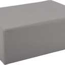 GCCSJ Pilates Box for Reformer Workouts, Portable Pilates Sitting Boxs for Pilates Reformer/Board Use, Non-Slip Memory Foam, Home Gym Pilates Accessories for Stretch/Balance, 300LBS Capacity (Grey)