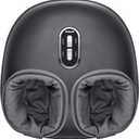 Nekteck Shiatsu Foot Massager with Heat, FSA Eligible Deep Kneading Therapy Air Compression, HSA Feet Massage Improve Blood Circulation Foot Wellness Soothing Pain Relief, Relax for Home Office Use (Gray (Regular))