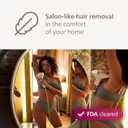 Philips Lumea 9000 Series IPL Hair Removal Device, Visible Permanent Laser Hair Reduction Done at Home, for Women & Men, SenseIQ Technology, 4 Attachments for Body, Face, Bikini & Underarms, BRI984/03