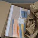 Bulletin Board, 36 x 24 inches Felt Board - Decorative Pin Board, Cork Board Alternative for Wall, 3' x 2' Foldable Self-Adhesive Vision Board Prayer Board with 20 Pushpins - Beige Brown