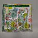 Whaline 12 Pcs Easter Cotton Fabric Bundles 10 x 10 Inch Colorful Easter Bunny Rabbit Egg Carrot Fabric Square Quilting Patchwork for Silly Goose DIY Craft Home Party Decor