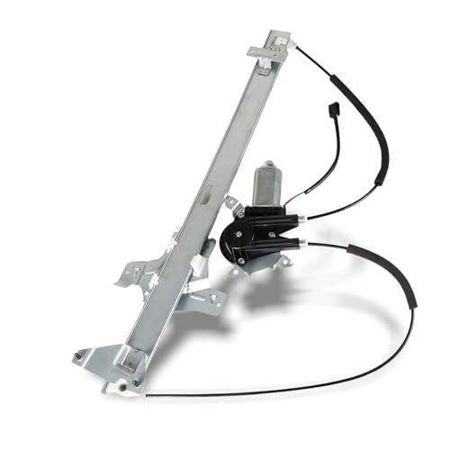 yeedaky 741-586 Window Regulator Driver Side Front Left Fit for Ford E-150 E-250 E-450 Super Duty 2010 2011 2012 with Power Window Motor 1C2Z1523201AA 9C2Z1523201A F2UZ1523209A