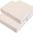 3Pcs Fake Book Boxes for Home Decor Decorative False Book Storage Box for Desk and Office Organization Unique Linen Design (Beige)