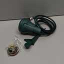 DEWENWILS 120V Spotlight Outdoor, 500LM Waterproof LED Spot Light with 3 Extra Lenses (Red Yellow Green), Landscape Lighting for Holiday, Trees, Flag, 5FT Extension Cord, UL Listed