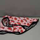 Mile High Life Dog Raincoat, Adjustable Waterproof Reflective Rain Jacket for Small Medium Large Dogs, Lightweight Breathable Pet Rain Coat with Leash Hole(Pink Watermelon,S Chest 22-25")