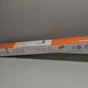 Reinforced 42" Extra Tall Retractable Baby Gates Tall Dog Gate with Support Rods, 55" Wide Mesh Gate Retractable Pet Gate Indoor/Outdoor Baby Gates for Dogs - Bottom Anti-Escape, White