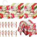 50 Sets Baby Shower Favors for Guests Strawberry Scented Sachets Bulk Berry Sweet Scented Air Freshener with Thank You Card Organza Bag Set for Baby Shower Return Gifts