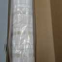 LazBlinds Cordless Bamboo Blinds, Bamboo Roll Up Shades for Windows, Light Filtering Wood Window Blinds, Bamboo Roller Shades for Indoor Home- Size: 30" W x 72'' H, Whitewash B