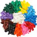 Holicolor 150pcs Balloons 5 Inch 12 Assorted Colors Rainbow Latex Balloons for Party Birthday Baby Shower Anniversary Festival Arch Garland Decoration