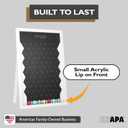 Ilyapa Prize Drop Board Large - 24x36 in. Trade Show Booth Disk Drops Games & Giveaways for Prizes, Carnival Game Portable Penny Drop Game for Outdoor or Indoor, Black