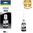 EPSON 532 EcoTank Ink Ultra-high Capacity Bottle Black (T532120-S) Works with ET-M2170, M3000, M3170, M1000, M1170