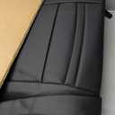 AOMSAZTO Seat Covers for Ford F150 XL XLT: 2015-2026 SuperCrew & F250 F350 F450 2017-2026 Super Duty Crew Cab XL XLT, Custom Fit Full Set Faux Leather Black