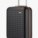 Kono Carry On Luggage 22x14x9 Airline Approved Lightweight Hardside Suitcase with Spinner Wheels & Built-in TSA Lock (Black, 20 Inch)