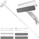 Squeegee Window Cleaner 2 in 1 Window Cleaning Tool Kit with Sewage Recycling Function, Window Washing Equipment for Indoor/Outdoor Window and Car Glass