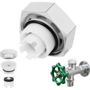 RAWILL VACVBKX1B Vacuum Breaker Replacement Kit,Heavy Duty Metal Anti Siphon Valve Repair Kit for Traditional Anti-Siphon Frost Free Sillcock Valves.