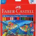 Faber-Castell Watercolor Pencils (24 color) Premium Quality Art Supplies Originals
