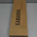 KAMANINA 1 Inch Curtain Rods 32 to 58 Inches (2.6-4.8 Feet) Telescoping Luxury Gold Curtain Rod for Windows, Decorative Drapery Rod with Crystal Netted Texture Ends