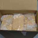 Baderke 3pcs Bamboo Drawer Organizer 10 x 3 x 2'' Kitchen Silverware Organizer Tray Long Stackable Storage Box Wooden Utensil Holder with Silverware Set for Kitchen Bathroom Cabinet Christmas(Natural)