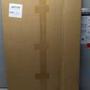 AKTOP Cork Bulletin Board 36" x 48", Large Foldable Felt Notice Pin Board for Wall, Decorative CorkBoard Photo Display Board with Self-Adhesive Tape for Office, School & Home, 25 Pushpins, Latte