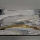 Asidrama 10 Pack 6.3 Inch(160mm) Champagne Bronze Kitchen Cabinet Handles Cabinet Pulls Kitchen Hardware for Cupboard Drawer Pull