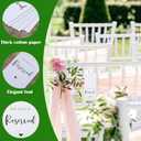 Reserved Signs for Wedding 12 Pcs Paper Hanging Wedding Reserved Seating Signs Weddings for Ceremony Church Event Pews Restaurant