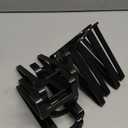 Artliving Plate Stands for Display - Plastic Easel Stand Plate Holder Display Stand Picture Frame Stand for Pictures | Photo|Decorative Plate |Dish | Tabletop Art - 6 inch-Black, Pack of 9