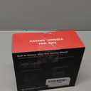 Steering Wheels for Nintendo Switch 2 (2025), Racing Wheels for Mario Kart World & 8 Deluxe, Bigger SL/SR Buttons, Switch 2 Games Accessories for Switch 2 JoyCon Controller, Easy to Install, 2 Pack Black