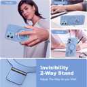 Designed for iPhone 11 Case with Magnetic Invisible Stand Compatible with MagSafe Military-Grade Protection Shockproof Silicone iPhone 11 Phone Cases for Women Men 6.1'' 2019,Blue, Mother Gift