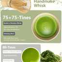 Matcha Whisk Set,Matcha Set,Matcha Kit,Matcha Bowl with Spout,Scoop,Sifter,Bamboo Whisk,Chasen Holder,Mothers Day Gifts for Mom Women her Grifend,Gifts for Christmas