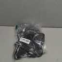 rabbitgoo Dog Harness No Pull with 2 Leash Clips, Adjustable Soft Padded, Reflective Oxford No Choke Pet Vest with Easy Control Handle for Large Dogs, Black, L