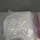 IVON 15.5 Inches White Round Faux Fur Rug, Fluffy Rug Cushion for Chair, Background for Nail Desk Photos