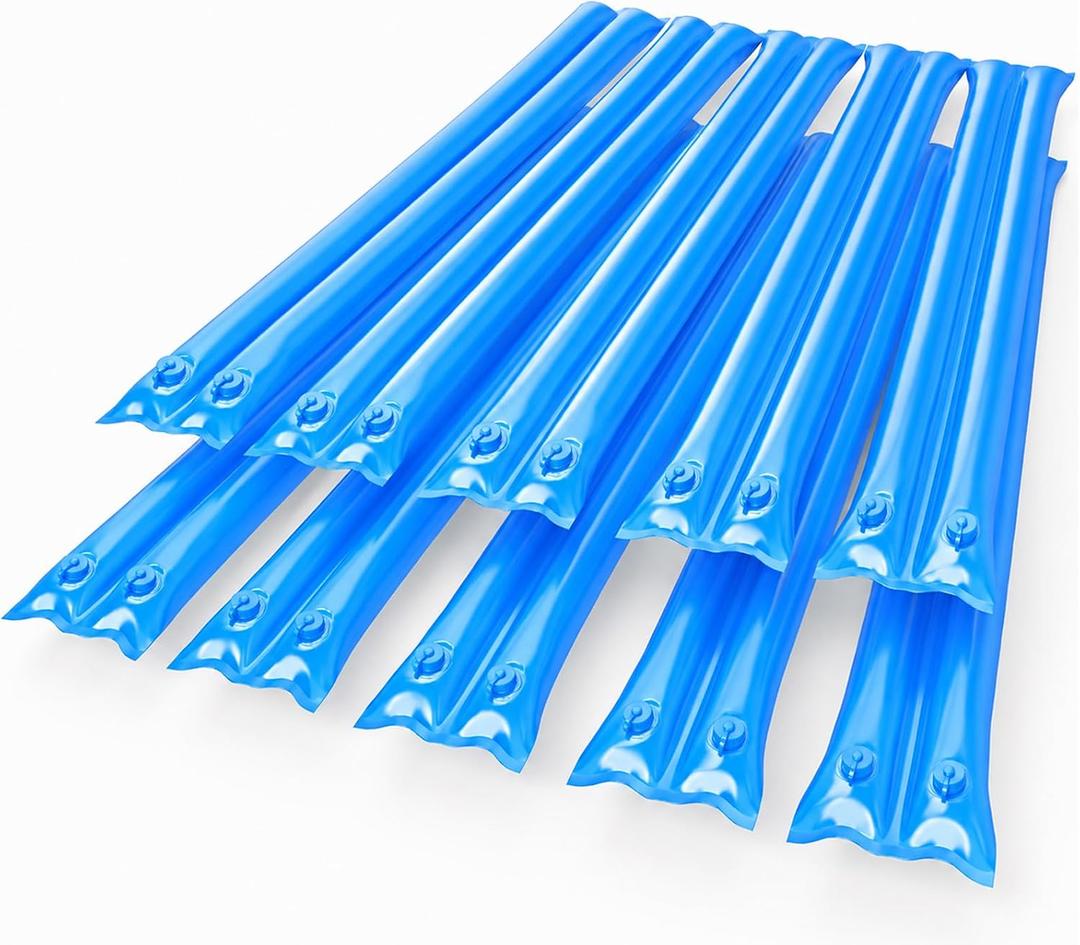 0.7mm Water Tubes for Pool Cover, 10 Pack 8 FT Extra-Thick