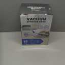 16 PCS Vacuum Seal Bags for Clothing with Electric Air Pump, Compression Space Saver, Vacuum Storage Bags for Luggage, Travel, Blankets, Pillows, Bedding and Moving, Hand Pump Included (16 Combo - Couple Travel Kit)