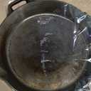 iLiving Seasoned Modern Heirloom Mirror Polished Cast Iron Skillet Pan 12" (2.0" Wall Height/2.7 L)