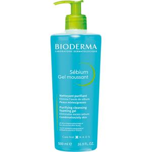 Bioderma - Face Cleanser - Sébium - Makeup Removing Cleanser - Skin Purifying - Face Wash for Combination to Oily Skin