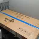 OUZUGIE 4 PCS Faux Stone Wall Panel 47.2 x 23.6 Interior Exterior Wall Decor 3D PU Panel with Brick Stone Design Light Brown