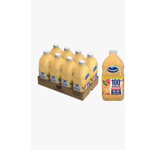 Ocean Spray Juice, 100% Grapefruit, 60 Ounce (Pack of 8). Best By 21/08/26
