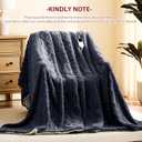 JKMAX Heated Electric Blanket Queen Size-84"x90" Heating Blanket with 10 Heating Levels & 5 Time Settings Over-Heat Protection,Winter Warmer for Adults with ETL CertificationGrey