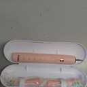 Electric Toothbrush Set, Comes with 8 Brush Heads & Travel Case,4 Modes with 2 Minutes Built in Smart Timer, One Charge for 60 Days, 42000 VPM Motor (Pink)