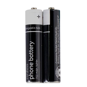 Jasco Power Gear NiMH Rechargeable Cordless Phone Battery for Multiple Brands, 2.4V, 550mAh (76568)