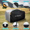 NEVERLAND ATV Cover Waterproof Heavy Duty XXXL Universal Quad Cover Outdoor Storage Cover 4 Wheeler Rain Cover All Weather for Polaris Sportsman Yamaha Honda Kawasaki Quad Bike