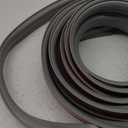 Carpet to Tile Floor Transition Strip, Grey Self-Adhesive Threshold Edging Trim (Length 3m, Cover Thickness Within 5mm) (9.8ft)